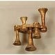 Air Horns (Unpainted Brass Casting) -- Leslie S-5TRPO 3 Forward and 2 Back, HO, Cal Scale 565