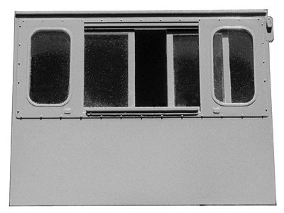 Spartan Cab Sides - 4-Window -- For EMD Dash 2 Series Diesels, HO, Cannon & Company 1507