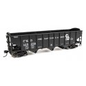 70-Ton AAR 3-Bay Open Hopper - Ready to Run -- Chesapeake & Ohio 105255, HO, WalthersMainline 56712