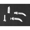 Fuel Tank Fitting Set -- Includes Filler Necks, Plus Sight Gauge & Flush-Mount Gauge, HO, Detail Associates 3102