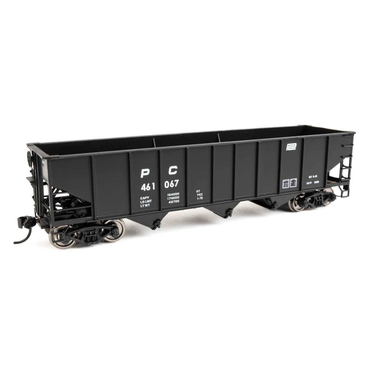 70-Ton AAR 3-Bay Open Hopper - Ready to Run -- Penn Central 461067