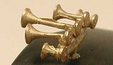 Nathan K5 K5LLA 5-Chime Air Horn -- Lost Wax Brass Casting, HO, Cal Scale 639