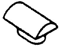 Diesel Spark Arrestors (Brass Castings pkg(2) -- Half-Round Top, HO, Cal Scale 439