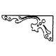 Porch Brackets pkg(8), O, Grandt Line Products Inc 3559