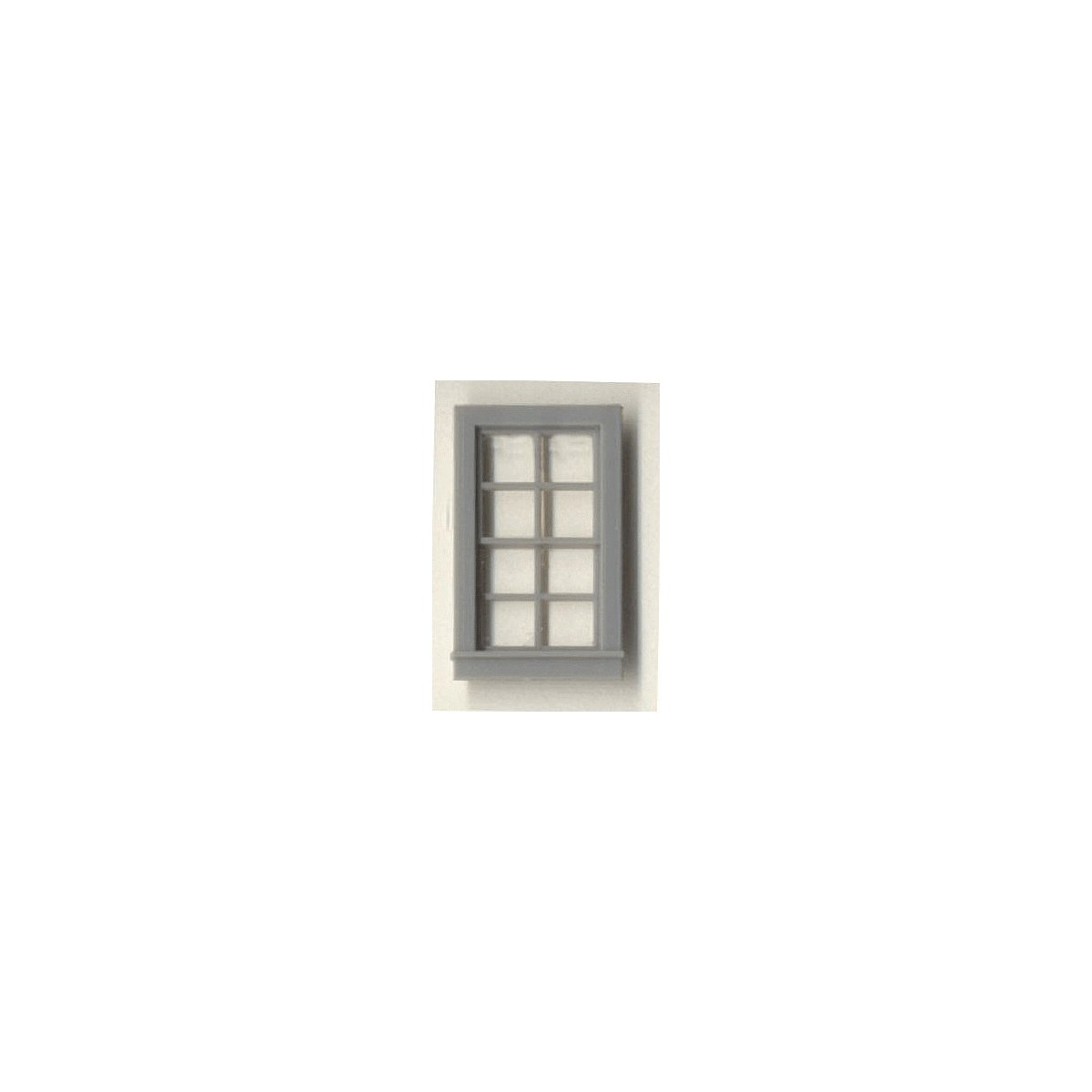 Double-Hung Windows -- 8-Pane - Scale 27 x 48′ 68.6 x 122cm pkg(4), O, Grandt Line Products Inc 3702