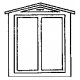 Durango Station Windows -- Two-Pane, 36 x 44′, O, Grandt Line Products Inc 3710