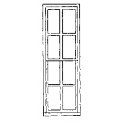 Windows for Masonry Buildings w/Sliding Lower Sash -- 2`-5` x 7`-6`, O, Grandt Line Products Inc 3730