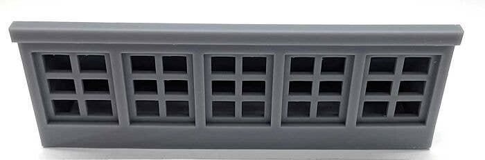 Large Skylight w/Glazing - All Windows Stationary - 3-D Printed Kit, O, Phoenix Precision Models 33530