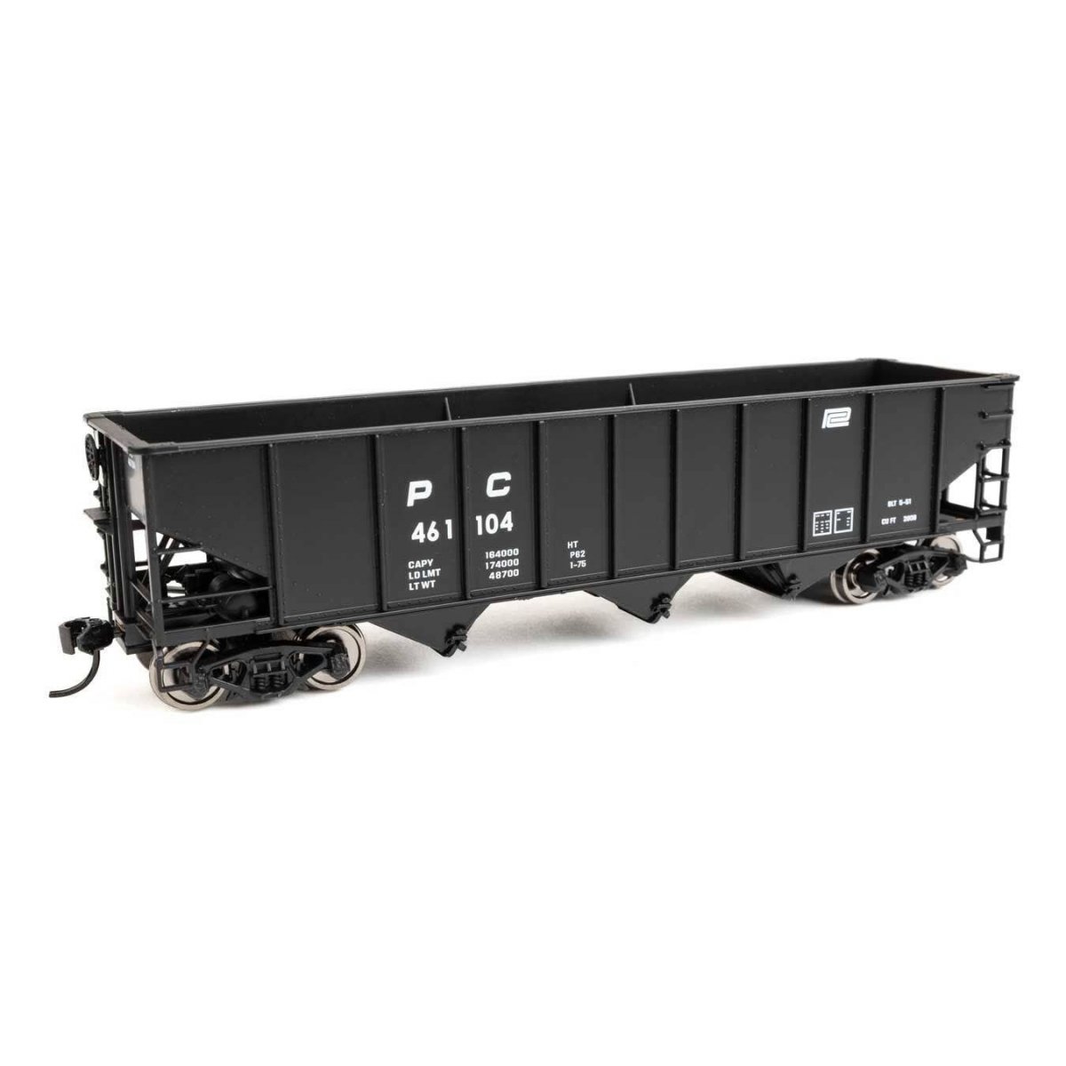 70-Ton AAR 3-Bay Open Hopper - Ready to Run -- Penn Central 461104
