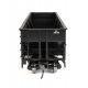 70-Ton AAR 3-Bay Open Hopper - Ready to Run -- Penn Central 461104