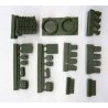 Modern Vehicle Equipment -- 27 Pieces, HO, Trident Miniatures 96054