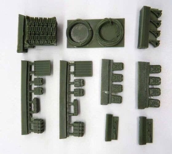 Modern Vehicle Equipment -- 27 Pieces, HO, Trident Miniatures 96054