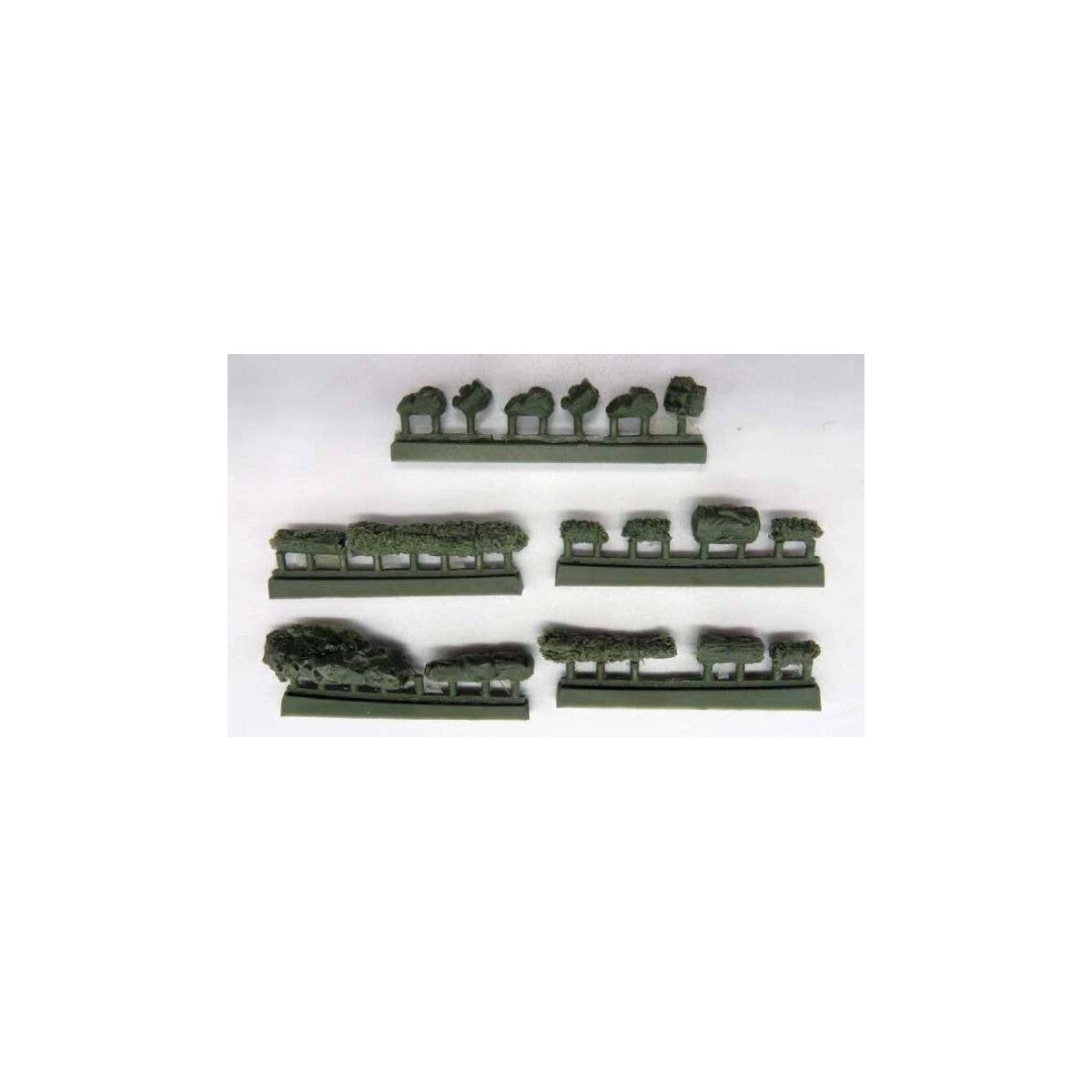 Army Supplies -- Packs & Bags pkg(17), HO, Trident Miniatures 96055