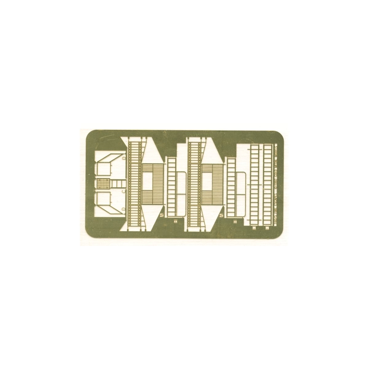 Fancy Fire Escape -- 3-Story - Kit, N, Gold Medal Models 1605