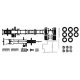 Volvo FH 3-Axle Chassis - Kit -- pkg(2), HO, Herpa Models 84451