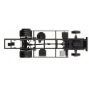 Chassis For MAN TGL Straight Truck -- 2 Sets, HO, Herpa Models 84482
