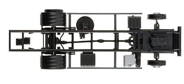 Chassis For MAN TGL Straight Truck -- 2 Sets, HO, Herpa Models 84482