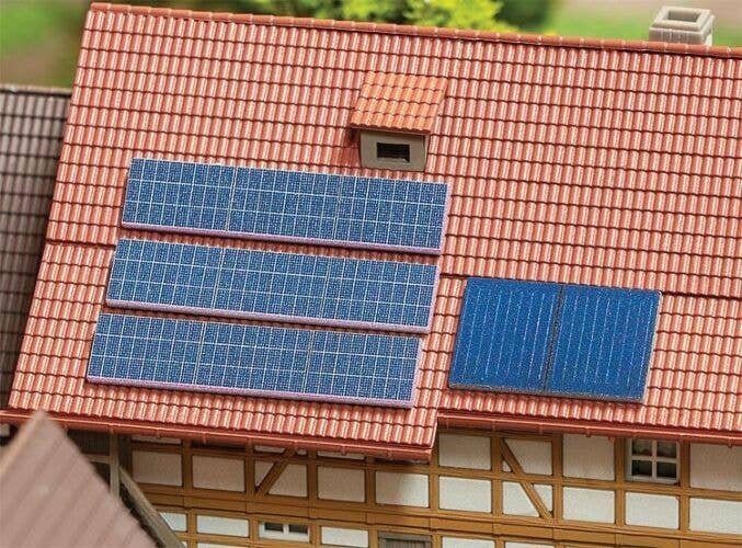 Solar Panels -- 3 Styles pkg(11), N, Faller Gmbh 272916