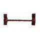 Side Grab Irons -- Red Oxide pkg(16), HO, Kadee Quality Products 2250