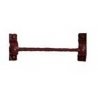 Side Grab Irons -- Red Oxide pkg(16), HO, Kadee Quality Products 2250