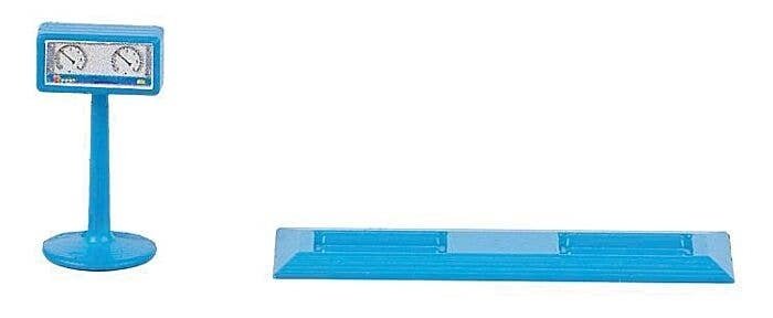 Dynomometer with Gauge Stand -- Blue, HO, Faller Gmbh 180984