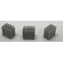 Truck Frame Load -- Fits Gondolas or Flatcars, Unpainted 3-D Print pkg(3), N, Phoenix Precision Models 30634