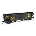 70-Ton AAR 3-Bay Open Hopper - Ready to Run -- Baltimore & Ohio 73274, HO, WalthersMainline 56702