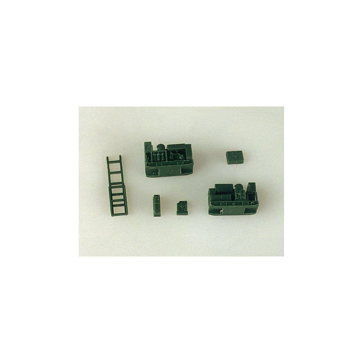 Vehicle Accessories -- Diesel Parts on Skids, HO, Trident Miniatures 96010