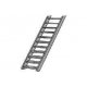 Styrene Stairway -- 12′ 30.5cm, G, Plastruct Inc 90667