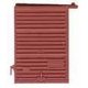 7′ Youngstown Boxcar Door w/Low Tack Board pkg(2) -- Red Oxide, HO, Kadee Quality Products 2236