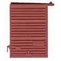 7′ Youngstown Boxcar Door w/Low Tack Board pkg(2) -- Red Oxide, HO, Kadee Quality Products 2236