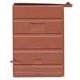 7′ Five-Panel Boxcar Door w/High Tack Board pkg(2) -- Boxcar Red, HO, Kadee Quality Products 2239