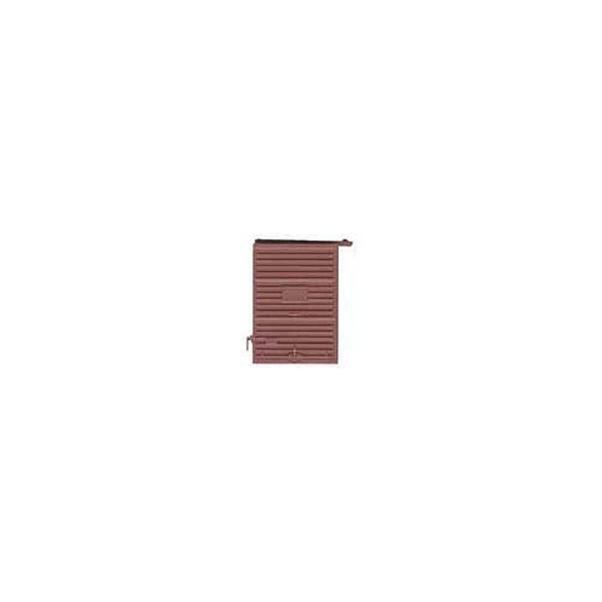 7′ Youngstown Boxcar Door w/High Tack Board pkg(2) -- Boxcar Red, HO, Kadee Quality Products 2235