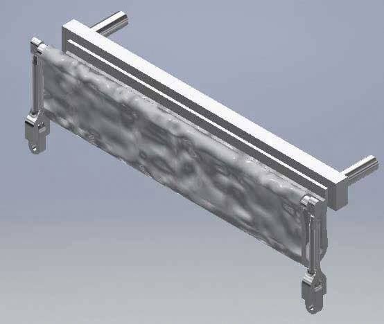 Cab Window Shade Cloth -- Stowed Position pkg(2), HO, Cal Scale 678