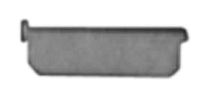 Sunshades pkg(4) -- E & F Units (plastic), N, Detail Associates 8214