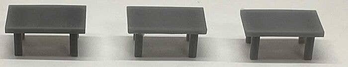 8′ Work Table -- pkg(3), N, Phoenix Precision Models 30610