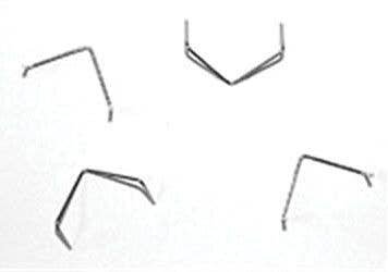 Grab Irons -- Roof Corner pkg(25), O, Tichy Train Group 2003