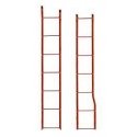 40′ PS-1 Boxcar Ladder Set -- (Red Oxide) Includes Ends & Sides, HO, Kadee Quality Products 2101
