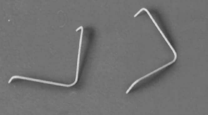 Caboose Grab Irons -- L-Shaped Ends pkg(5), HO, Detail Associates 6504