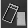 Door Parts -- Baggage 48′, HO, Detail Associates 7201