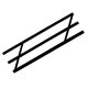 Stair Rails -- 6′ HO/S, All Scales, Plastruct Inc 90482