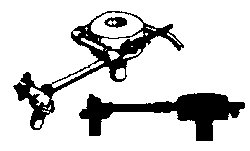 Steam Loco Exhaust Muffler (Brass Casting) -- With Valve, HO, Cal Scale 222