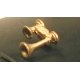Nathan K2 K13 2-Chime Air Horn -- Lost Wax Brass Casting, HO, Cal Scale 638