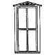 Window -- Durango Station, 4-Pane, Scale 36 x 87′ 91.4 x 221cm pkg(8), HO, Grandt Line Products Inc 5014