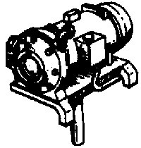 Steam Loco Electrical Generators (Brass Castings) -- Dual Voltage - Large, HO, Cal Scale 362