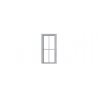 2-2 Double-Hung Window with Glazing and Shades -- 36 x 86` Scale (Fits .815 x 1.76` Opening) pkg, O, Tichy Train Group 2094