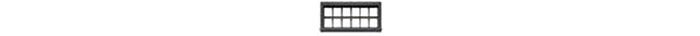 12-Pane Window with Precut Glazing -- 75 x 32` Scale, .5 x .23` Opening pkg(12), N, Tichy Train Group 2547