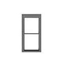 1/1 Double-Hung Window pkg(12), HO, Tichy Train Group 8237