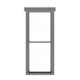 1/1 Double Hung Window -- pkg(12), HO, Tichy Train Group 8244