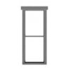 1/1 Double Hung Window -- pkg(12), HO, Tichy Train Group 8244